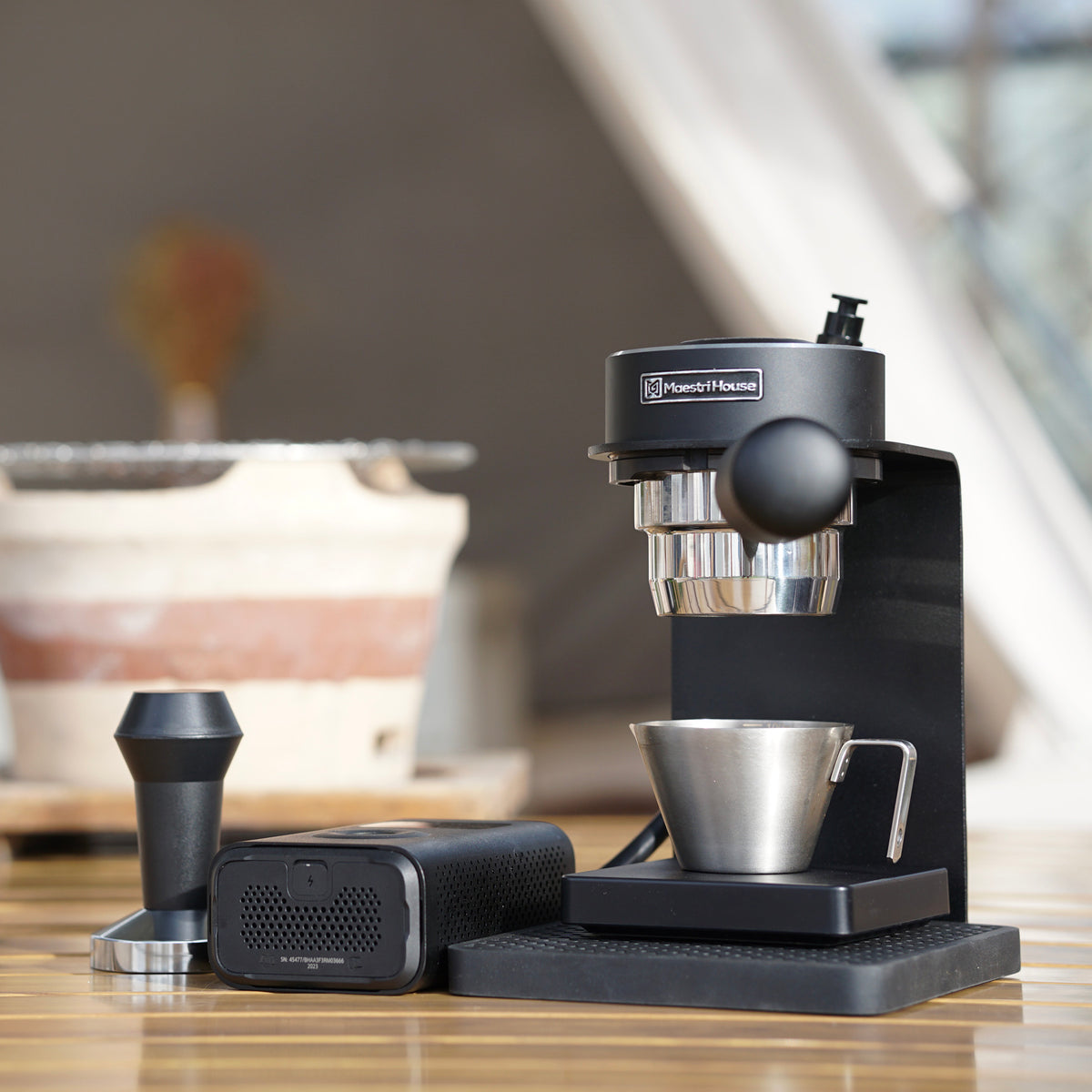 MAESPRESSO 58 PRO Maestri Houseエスプレッソマシン Maespresso 58 Pneumatic Manual Espresso Maker, Effortlessly