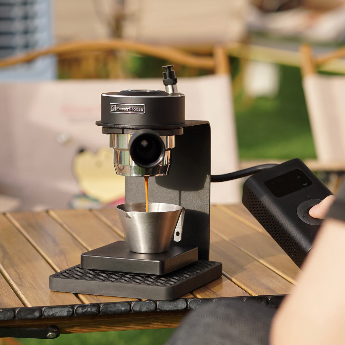 Maespresso 58 Pneumatic Manual Espresso Maker, Effortlessly