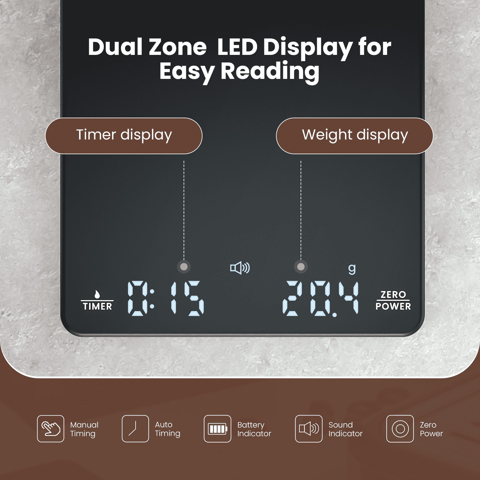 Mini Coffee Scale KC-200