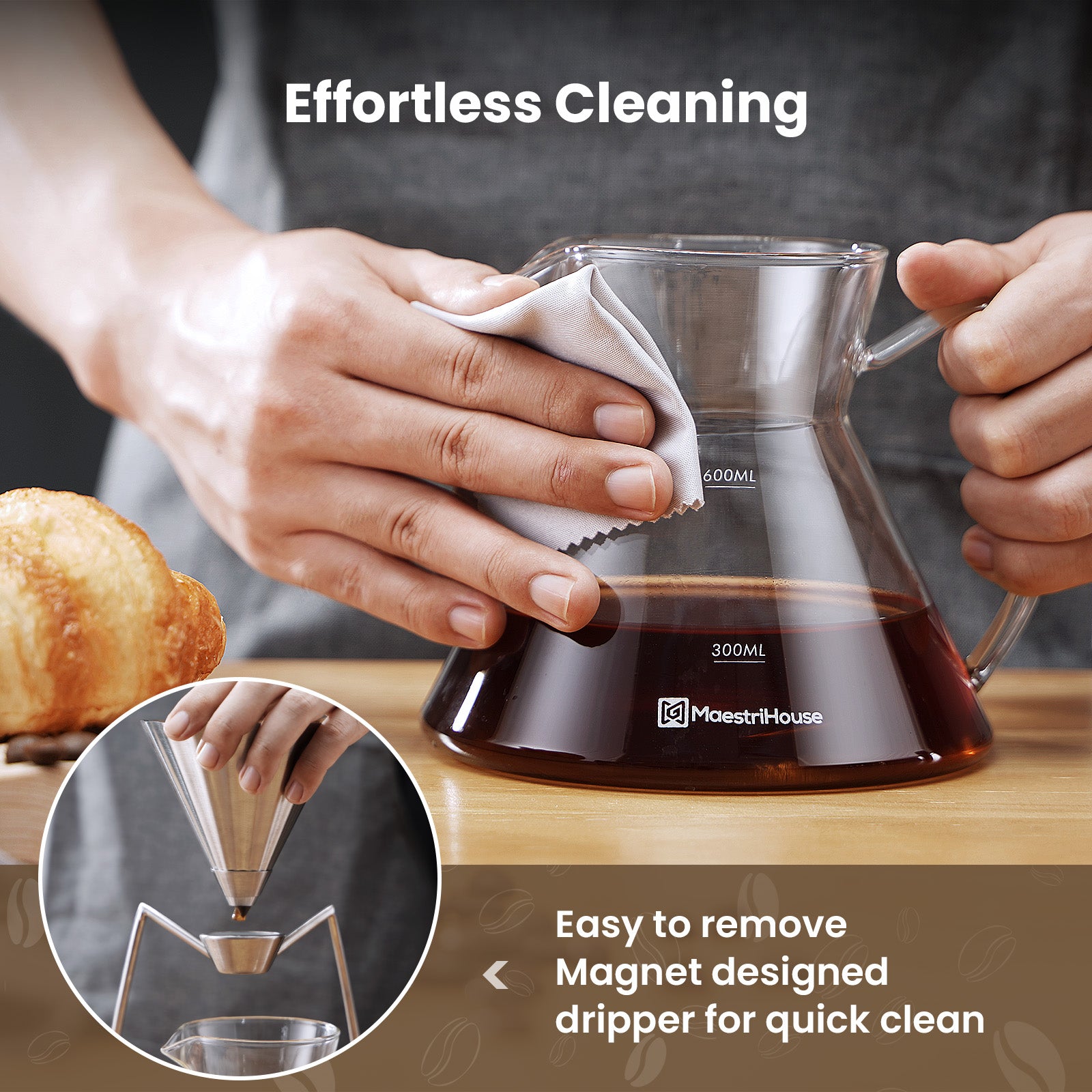 Pour Over Coffee Maker