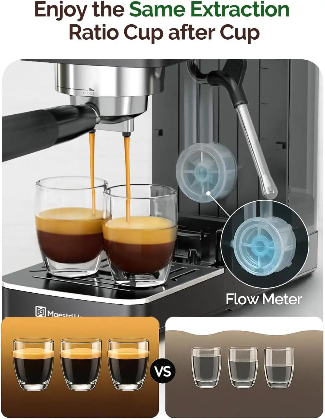 espresso handpumpe MHCM01 20 Bar Espresso Machine - ULKA Pump