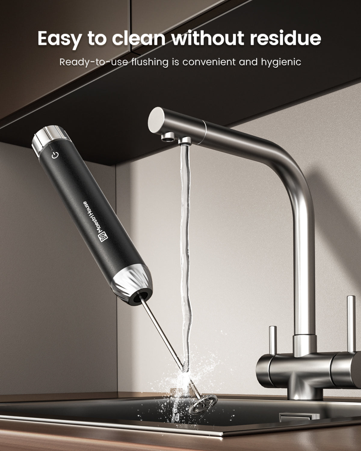 LunaFro Max Handheld Electric Foam Maker MMF-BX09