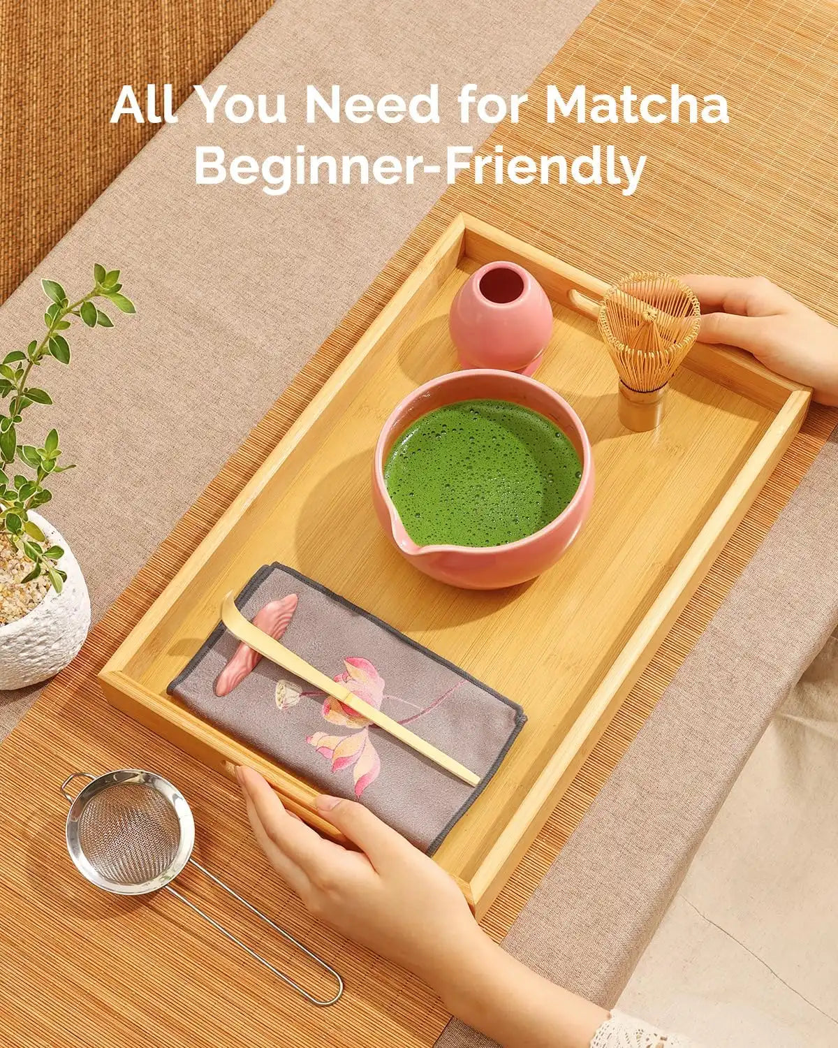 MHMS01 7-Piece Matcha Whisk Set for Matcha Lovers - Maestri House
