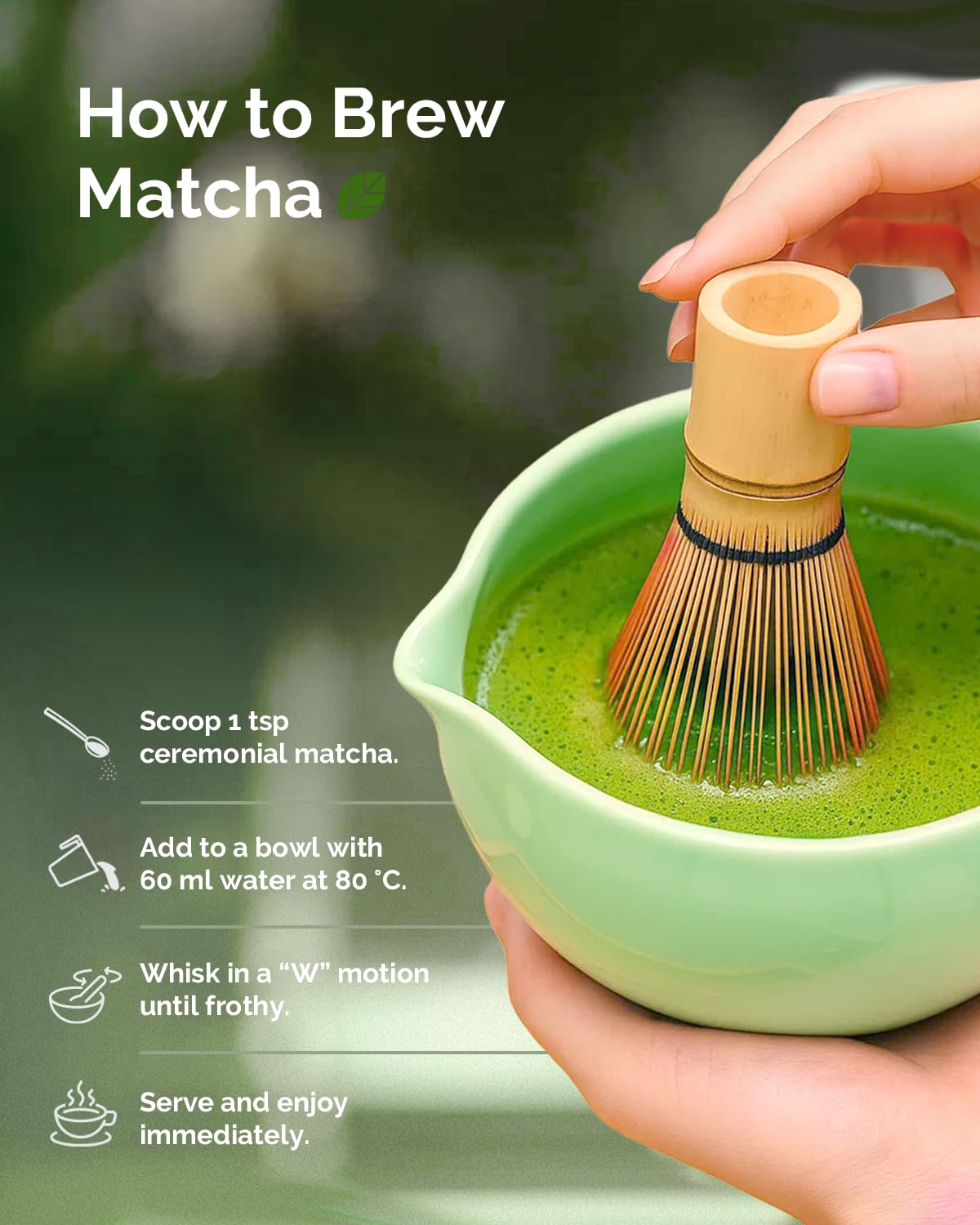 Ceremonial Grade Organic Matcha Powder - First Harvest - Maestri House