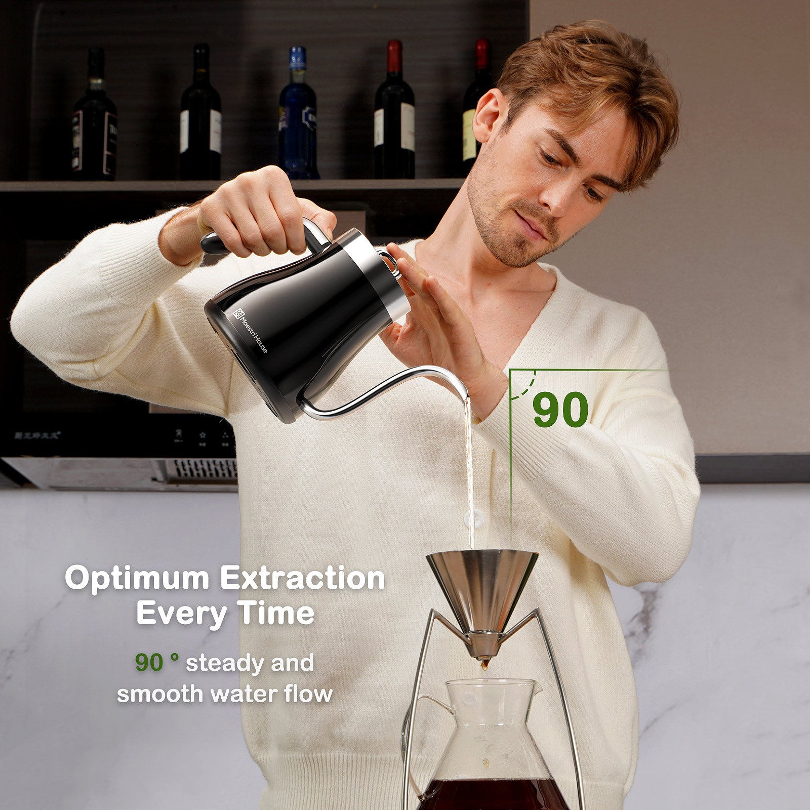 Electric Pour Over Gooseneck Kettle