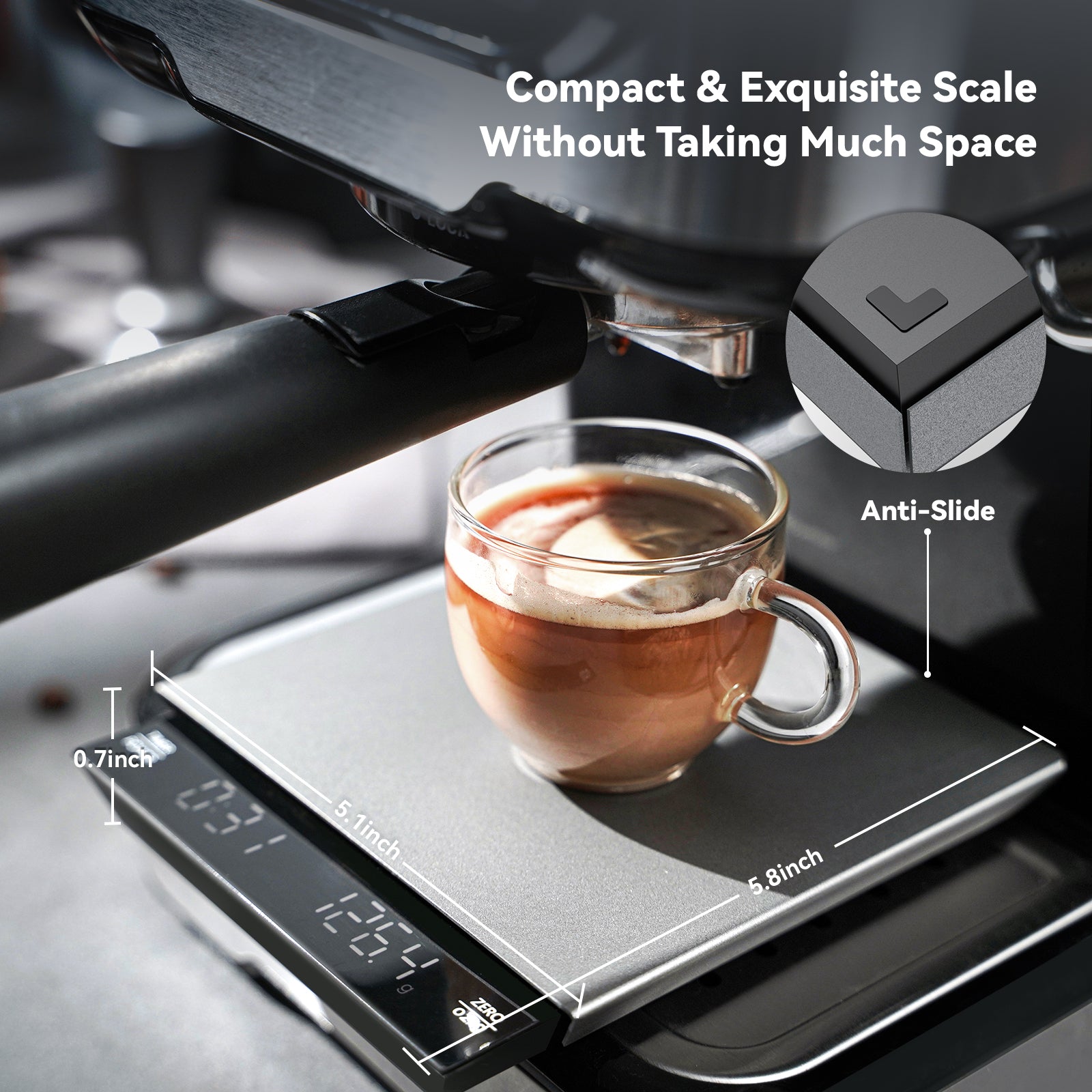 Stainless Steel Coffee Scale