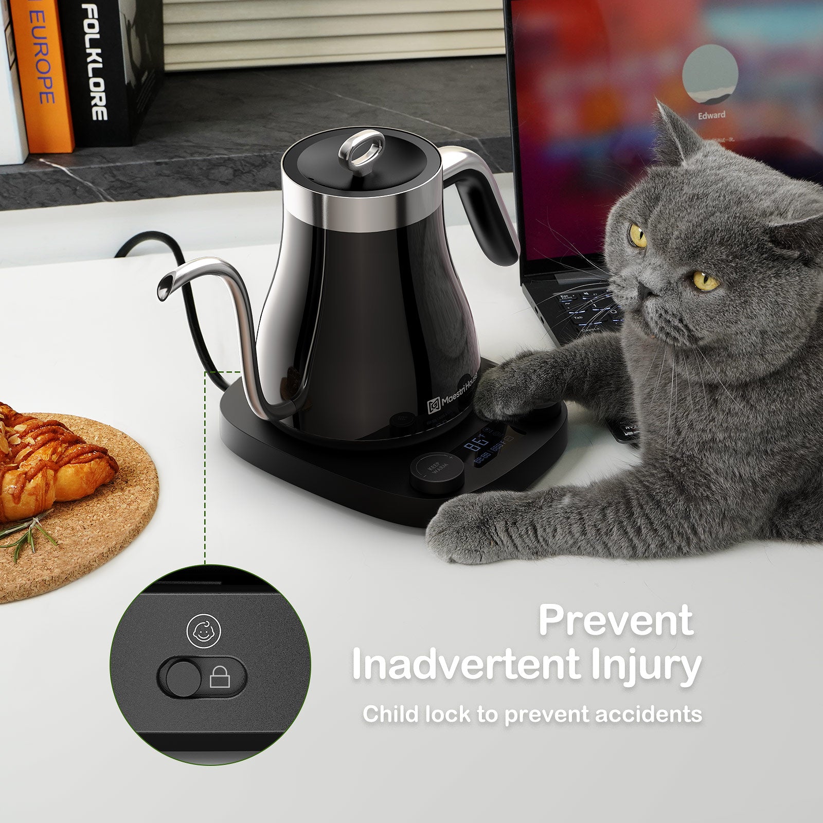 Electric Pour Over Gooseneck Kettle